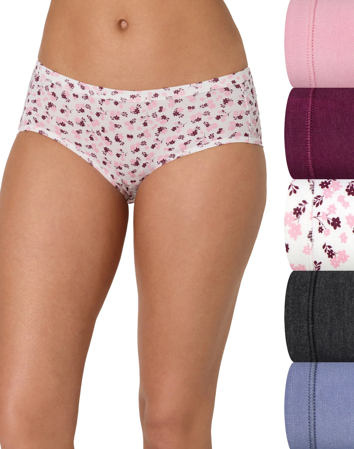 Hanes Ultimate ComfortSoft Women’s Hipster Underwear, 5-Pack