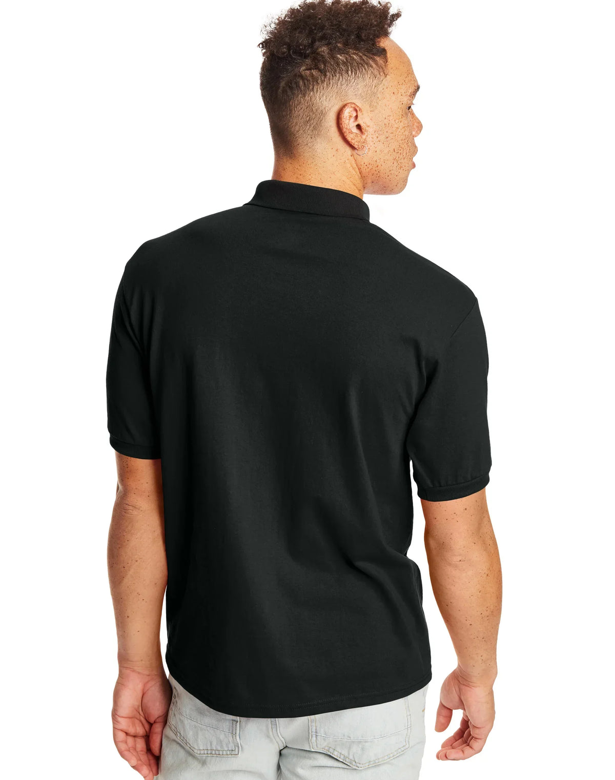 Hanes EcoSmart Men's Pocket Polo Shirt, 2-Pack