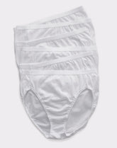 Hanes Ultimate Women's Breathable Hi-Cut Underwear, 6-Pack