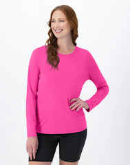 Hanes Sport Cool DRI Women's Performance Long Sleeve T-Shirt, 4-Pack