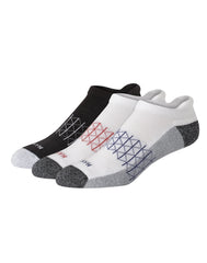 Hanes Absolute Active Men’s Cushioned Heel Shield Socks, Shoe Sizes 6-12, 3-Pairs