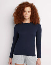 Hanes Women's Long Sleeve Cotton T-Shirt