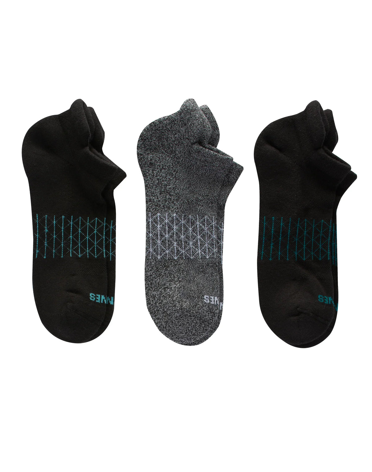 Hanes Absolute Active Men’s Cushioned Heel Shield Socks, Shoe Sizes 6-12, 3-Pairs