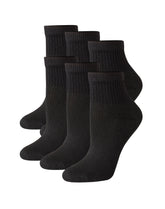 Hanes Women's Ankle Socks, Moisture-Wicking, Extended Sizes 8-12, 6-Pairs