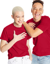 Hanes Beefy-T Unisex Heavyweight Cotton T-Shirt (Big & Tall Sizes Available)