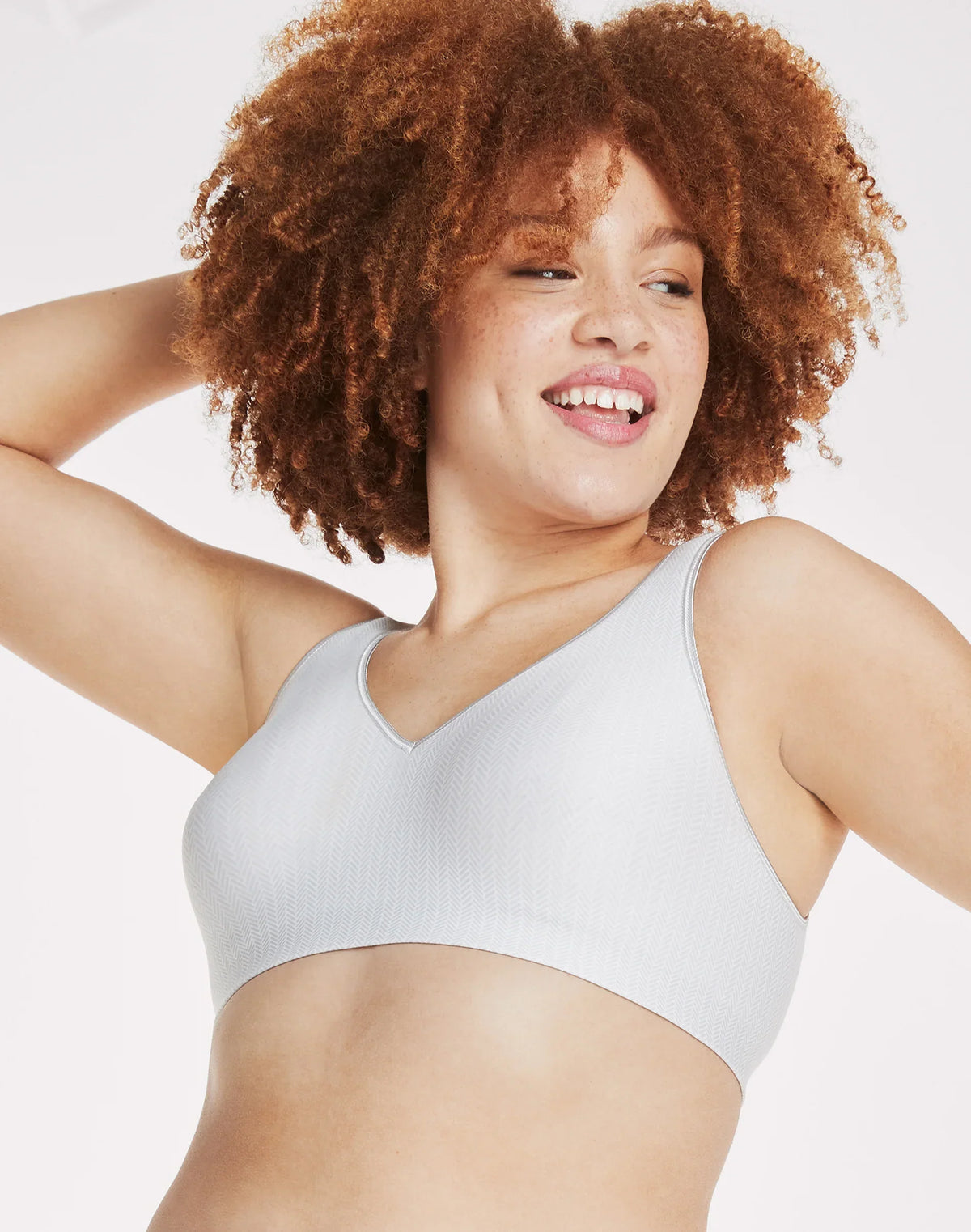 Hanes Comfort Evolution Women’s Wireless T-Shirt Bra with SmoothTec Band