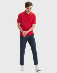 Hanes Men's Pique Polo Shirt (Big & Tall Sizes Available)