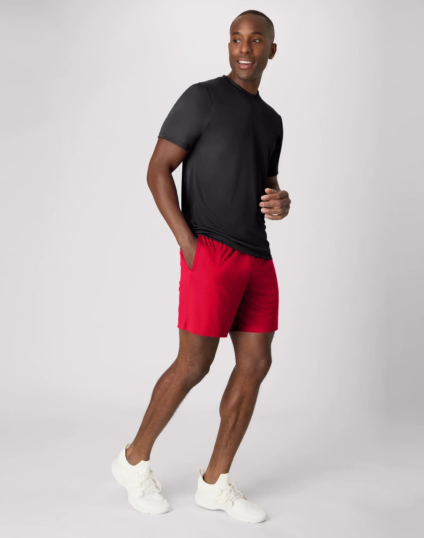 Hanes CoolDRI Men's Shorts, 5-Pack, 7"