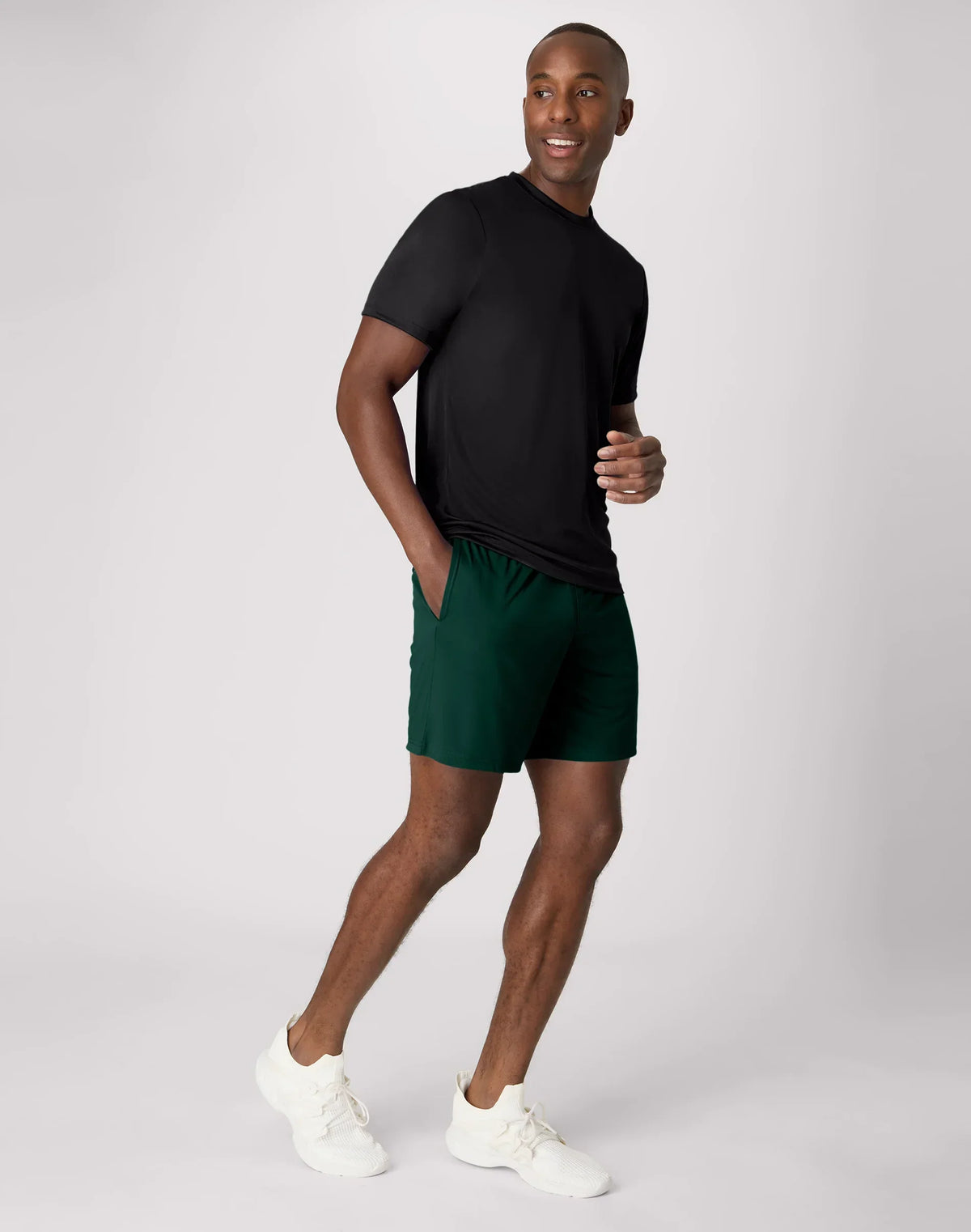 Hanes CoolDRI Men's Shorts, 5-Pack, 7"