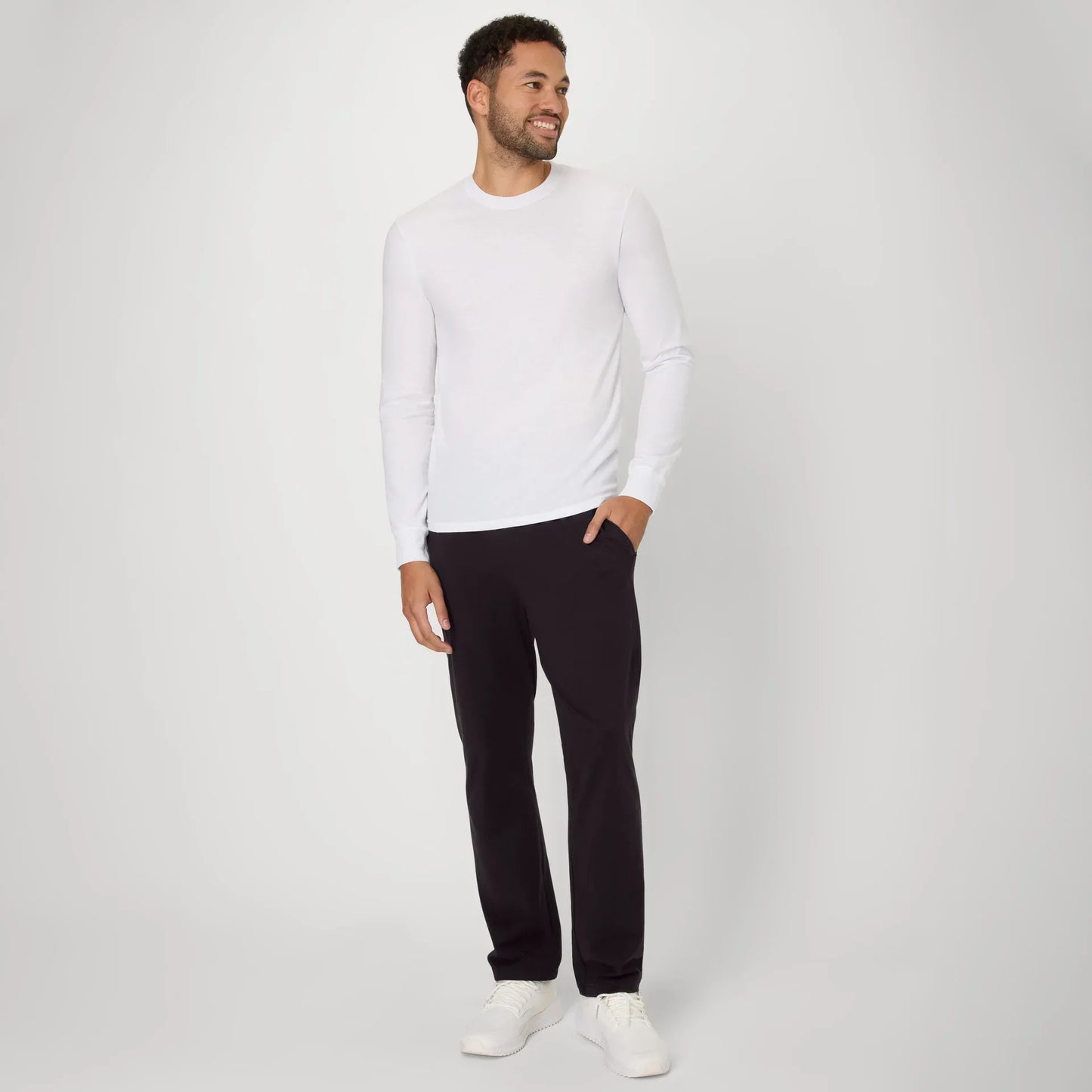 Hanes Men's Pants, Cotton Knit Jersey
