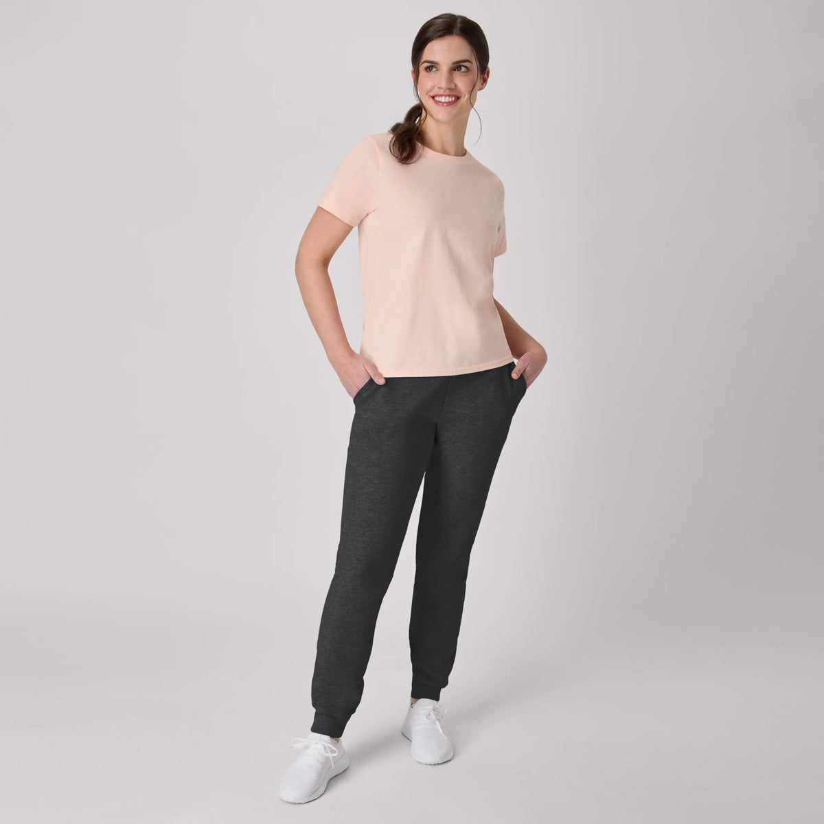 Hanes EcoSmart Women's Fleece Joggers, 29"