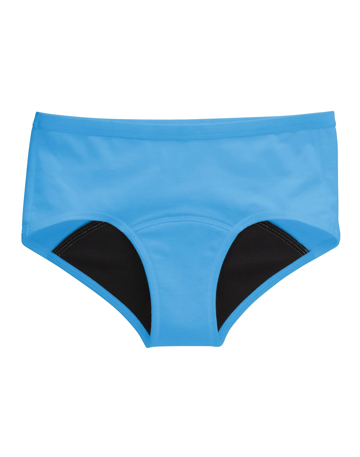 Hanes Comfort, Period. Girls' Boyshort Period Underwear, Moderate Leaks, 4-Pack
