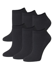 Hanes Originals Women’s SuperSoft No Show Socks, 6-Pairs