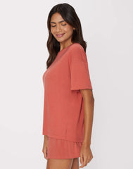 Hanes Originals Women's SuperSoft Comfywear Boxy T-Shirt