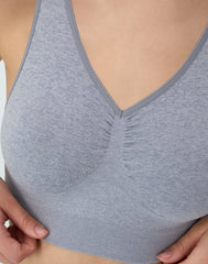 Hanes Women's Seamless Racerback Bra, 2-Pack
