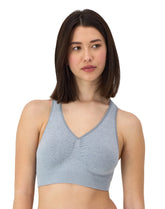 Hanes Women's Seamless Racerback Bra, 2-Pack