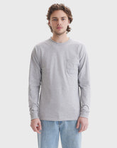 Hanes Authentic Men's Long Sleeve Pocket T-Shirt