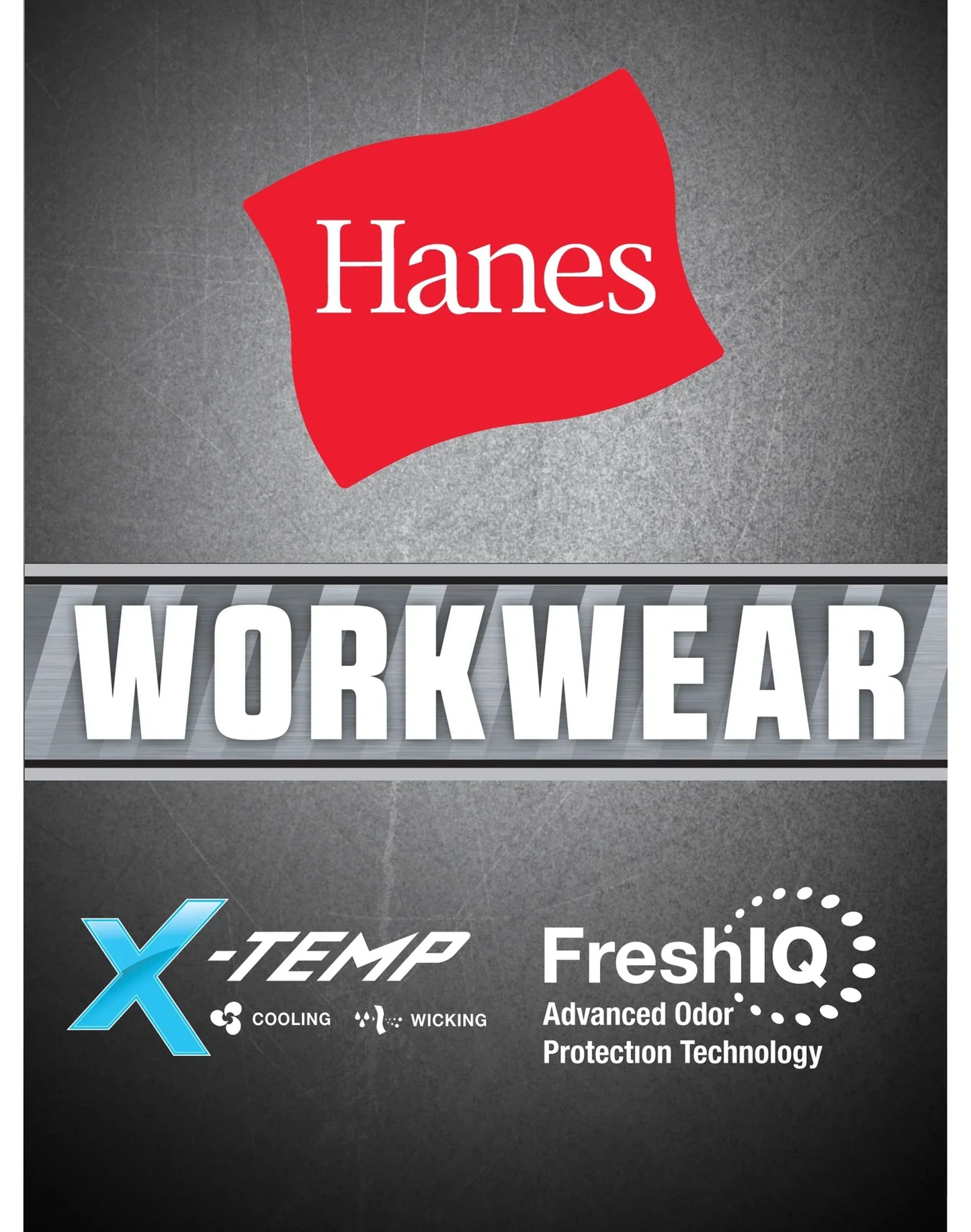 Hanes Workwear X-Temp Men's Pocket T-Shirt, 2-Pack