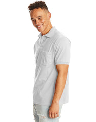 Hanes EcoSmart Men's Pocket Polo Shirt, 2-Pack