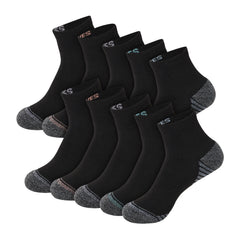 Hanes Moves X-Temp Women’s Ankle Socks, 10-Pairs, Shoe Sizes 5-9
