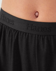 Hanes Originals Women's SuperSoft Comfywear Sleep Shorts, 3.25"