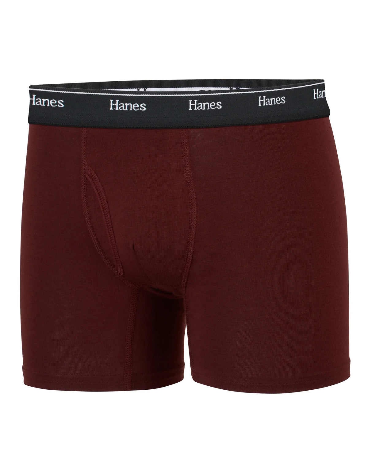 Hanes Originals Boys' Tween Boxer Briefs Pack, Olive Palm Print & Assorted, 6-Pack