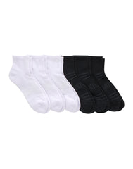 Hanes Moves Breathable Mesh Men’s Ankle Socks, Shoe Sizes 6-12, 6-Pairs