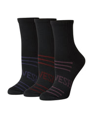 Hanes Moves Women’s Seamless Stretch Mid Crew Socks, 3 Pairs
