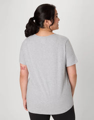 Hanes Just My Size Cotton Jersey Short Sleeve V-Neck T-Shirt (Plus Size)