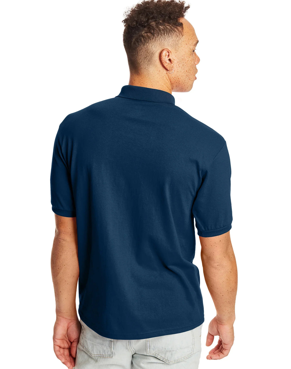 Hanes EcoSmart Men's Pocket Polo Shirt, 2-Pack
