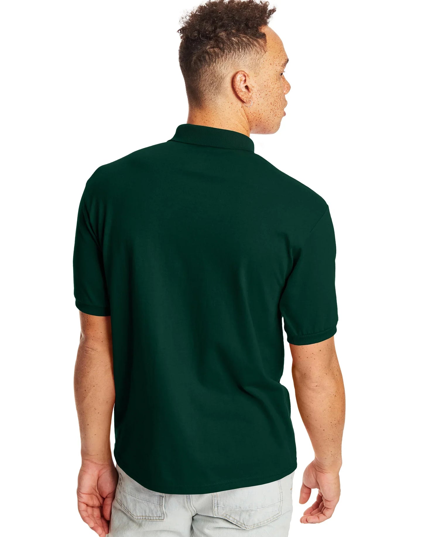 Hanes EcoSmart Men's Pocket Polo Shirt, 2-Pack