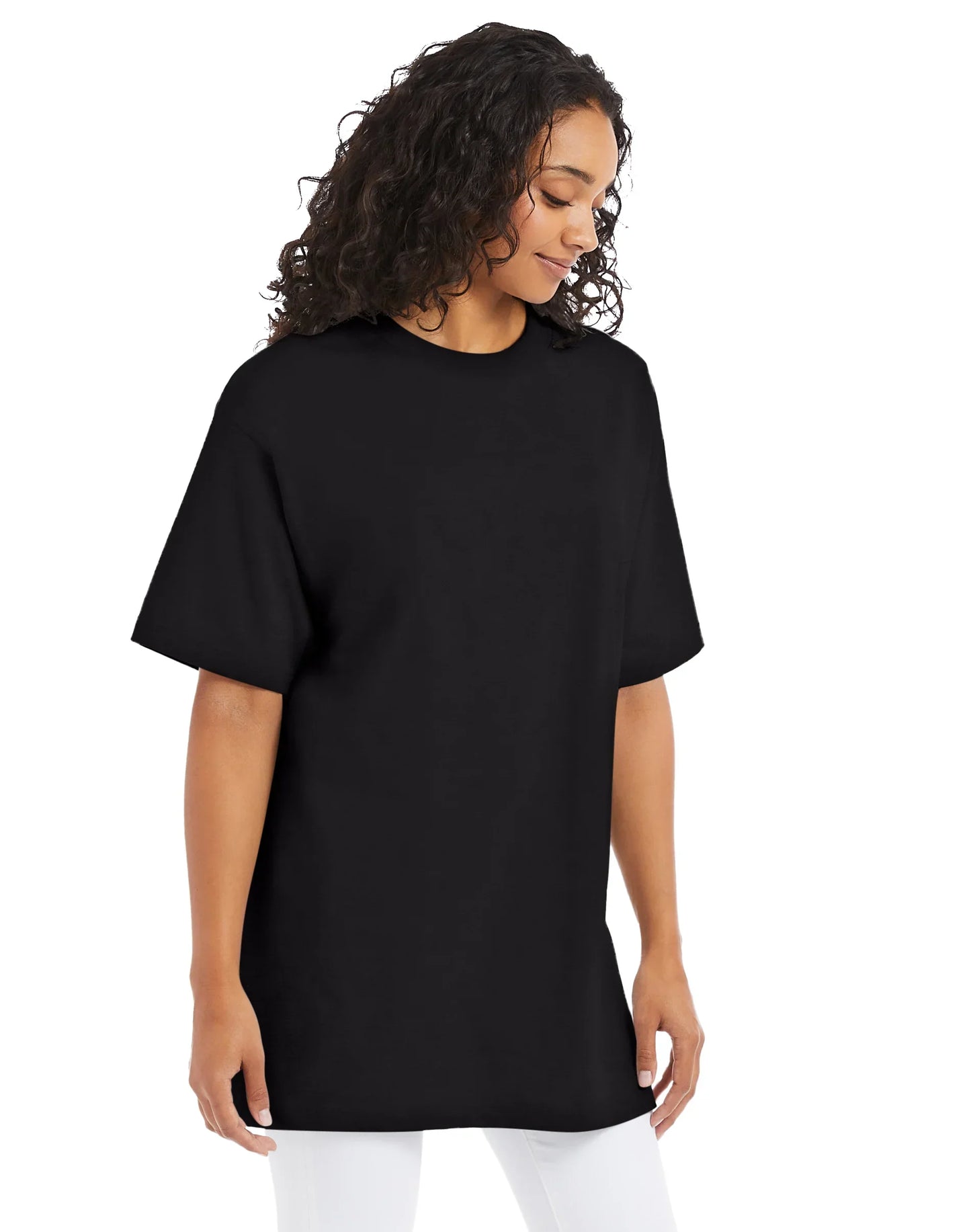 Hanes Beefy-T Men's Heavyweight Cotton T-Shirt (Big & Tall Sizes)