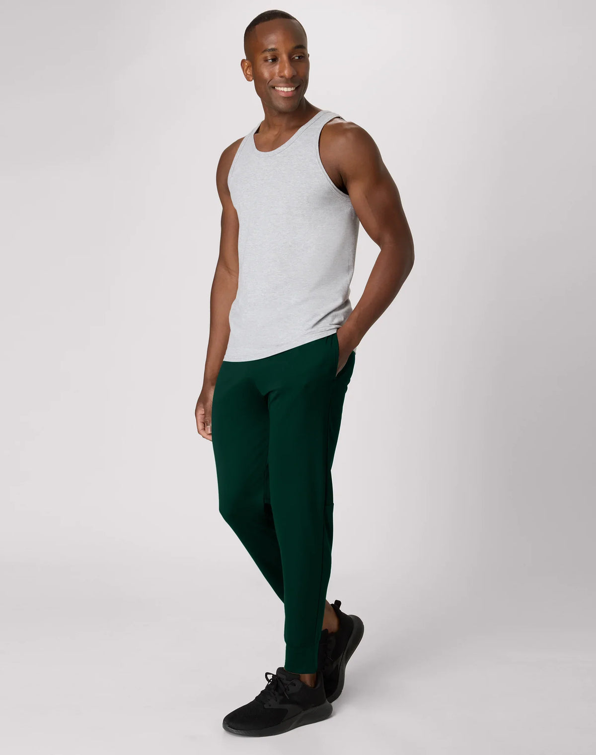 Hanes Cool DRI Men’s Joggers, 3-Pack, Moisture Wicking, 29"