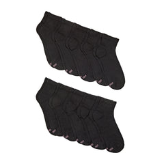 Hanes Moves X-Temp Women’s Ankle Socks, 10-Pairs, Shoe Sizes 8-12
