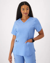 Hanes Comfort Fit Scrubs Women’s V-Neck Scrub Top