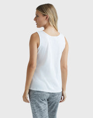 Hanes Women's Mini-Ribbed Cotton Tank