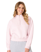 Hanes EcoSmart Women’s Fleece Quarter-Zip Pullover
