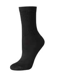 Hanes Women's Crew Socks, Moisture-Wicking, 6-Pairs