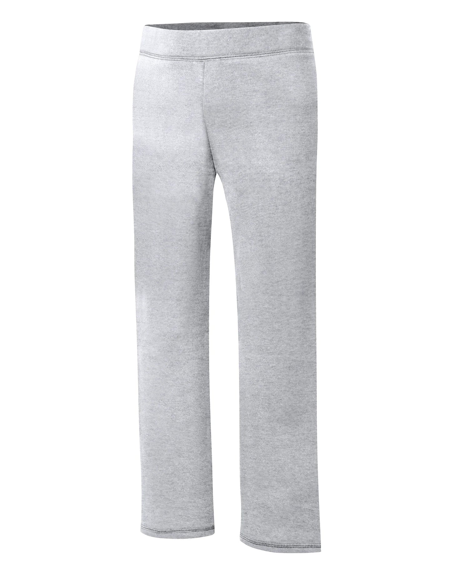 Hanes EcoSmart Girls' Fleece Sweatpants, Open Leg
