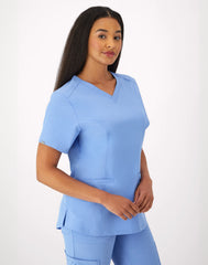 Hanes Comfort Fit Scrubs Women’s V-Neck Scrub Top