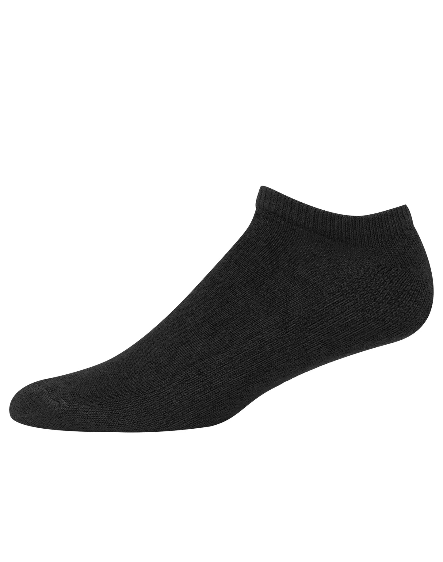 Hanes Men’s Cushioned No Show Socks Pack, 20 Pairs, Moisture Wicking