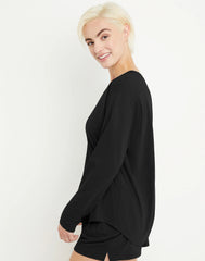 Hanes Originals Tri-Blend Women's Long Sleeve T-Shirt, Relaxed Fit