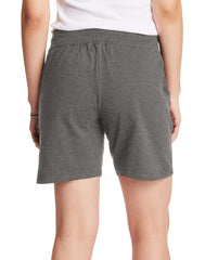 Hanes Women's Jersey Pocket Shorts, 7"