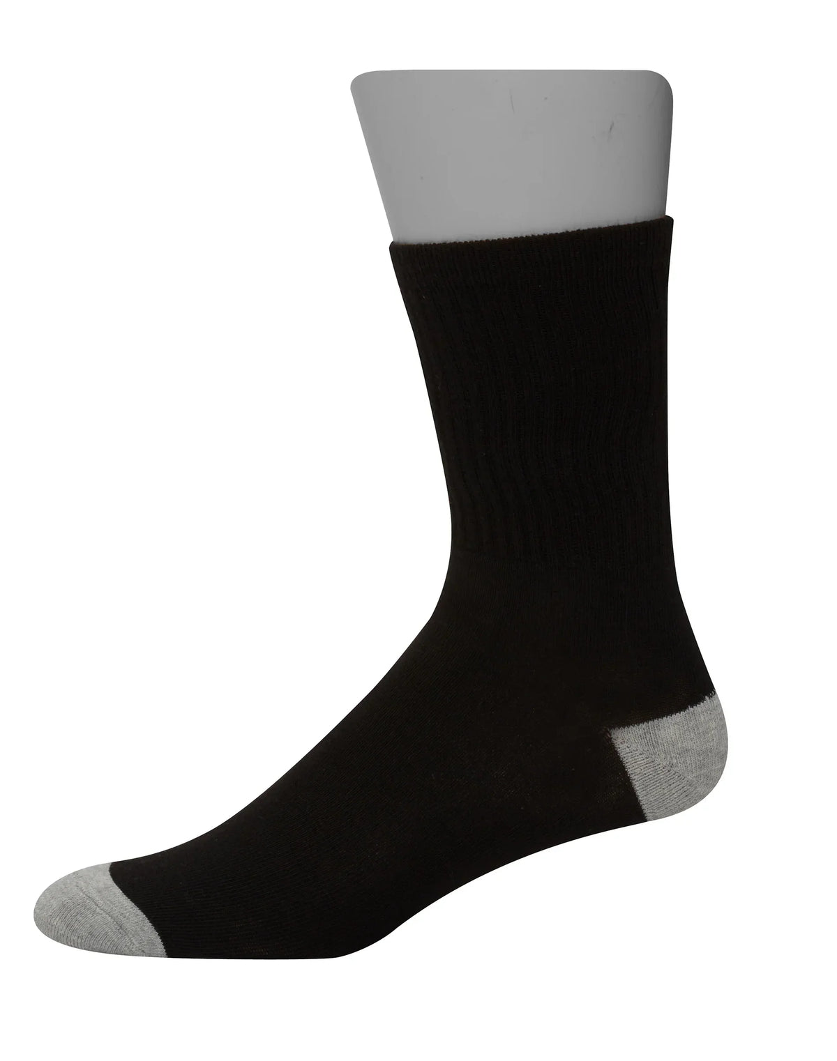 Hanes Men’s Cushioned Crew Socks Pack, 20 Pairs, Lightweight, Moisture Wicking