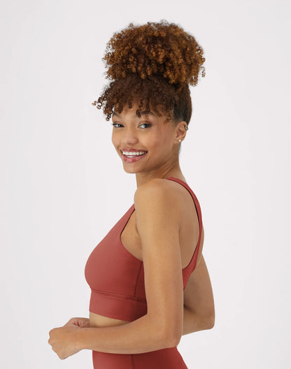 Hanes Moves Women's Crop Sports Bra, Racerback