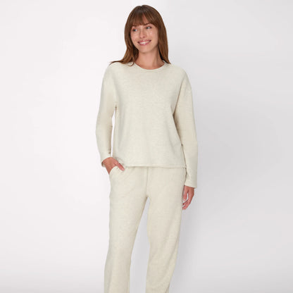 Hanes Originals Comfywear Women's French Terry Crewneck Pullover