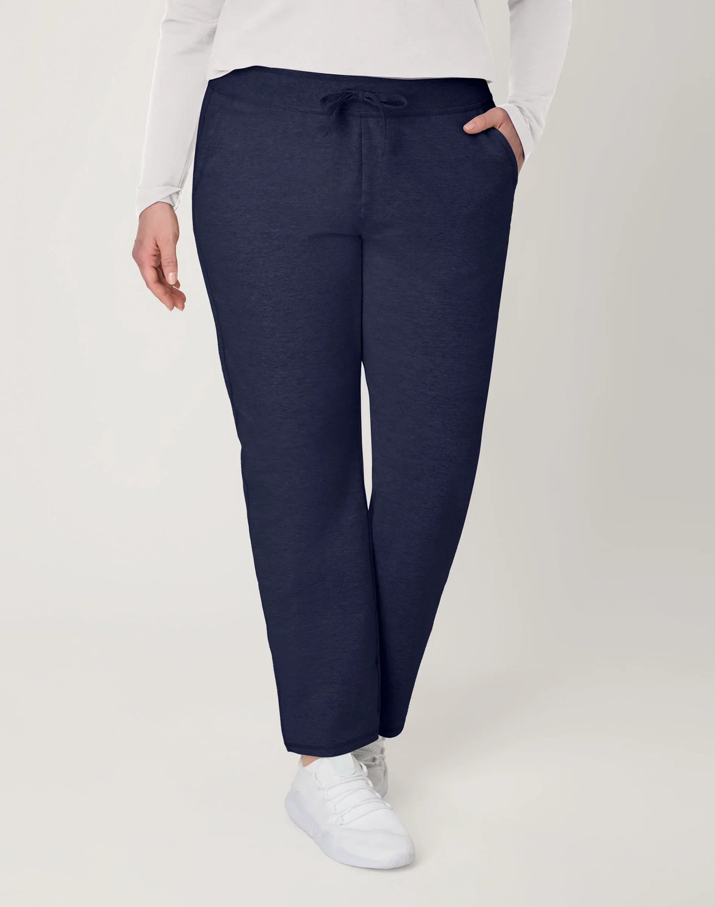 Hanes Women's French Terry Pants with Pockets, 31"