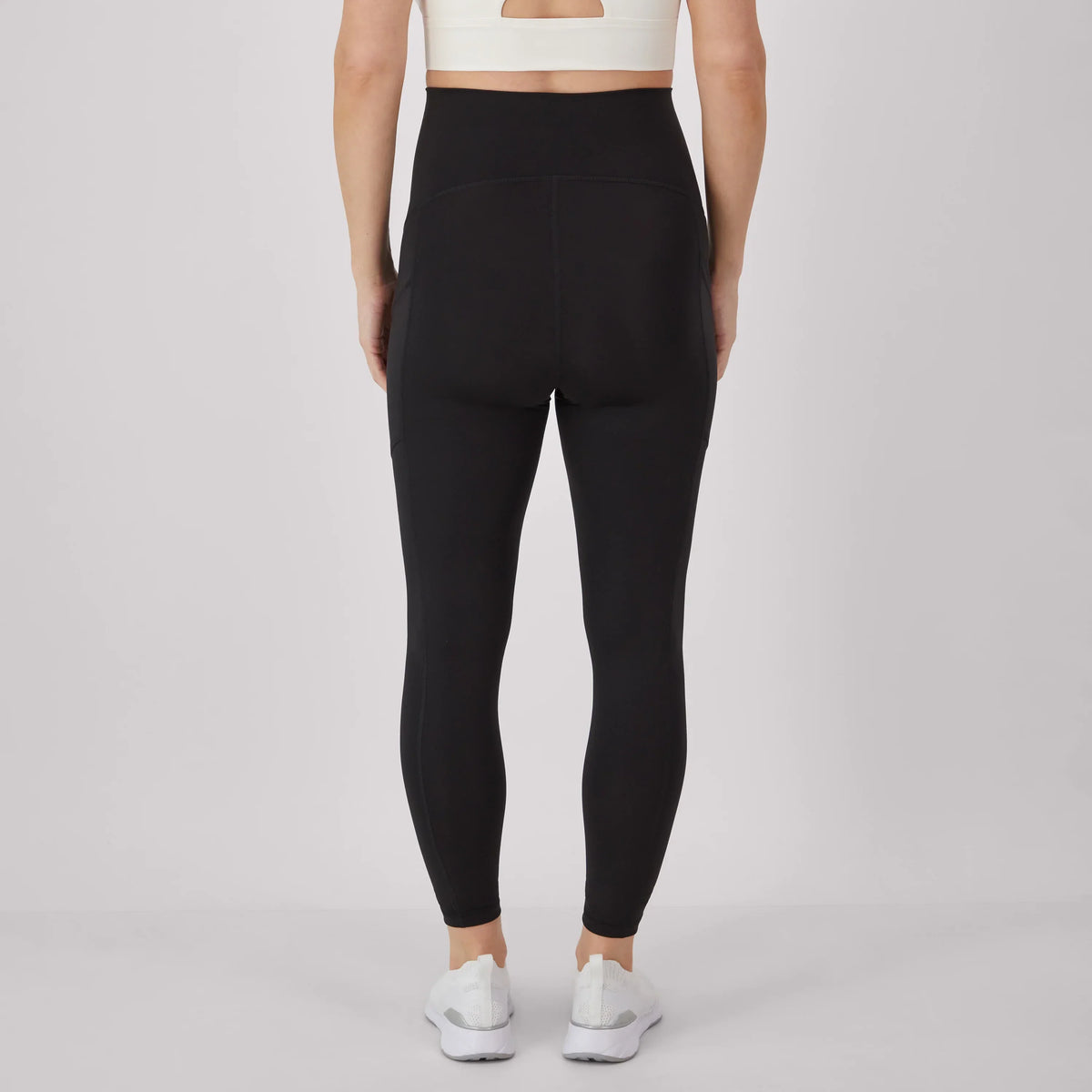 Hanes Maternity Women's Stretch &amp; Recover 7/8 Leggings, 25" Inseam