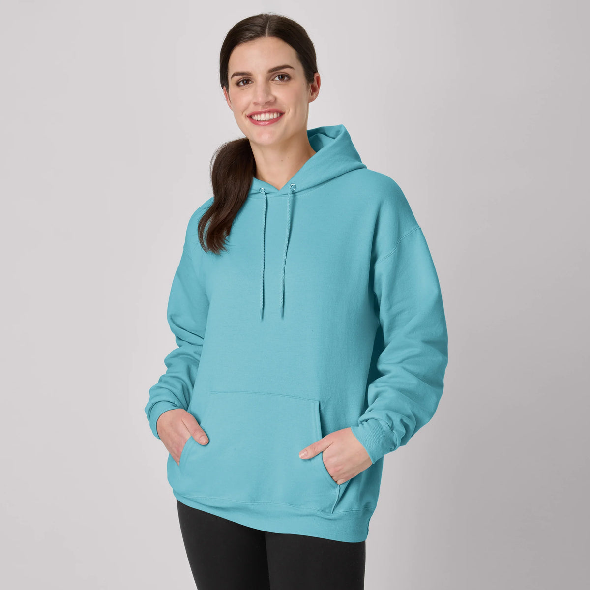 Hanes EcoSmart Unisex Fleece Hoodie (Big &amp; Tall Sizes Available)