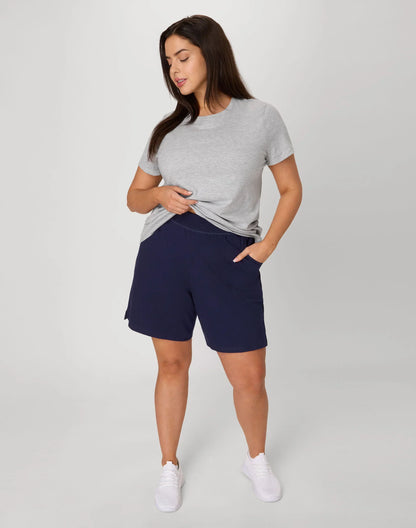 Hanes Just My Size Women's Cotton Jersey Pull-On Shorts, 7" (Plus Size)